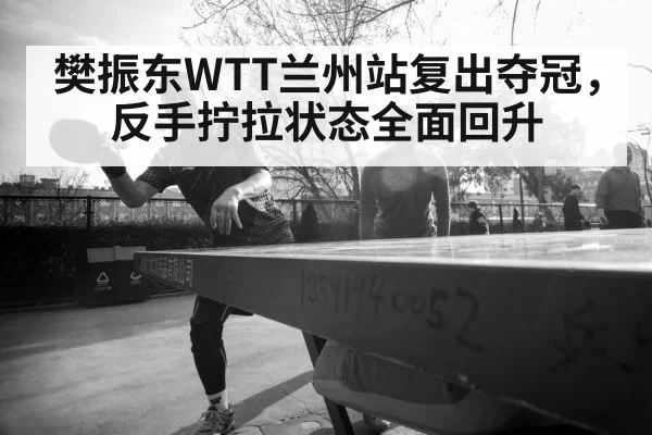 樊振东WTT兰州站复出夺冠,反手拧拉状态全面回升